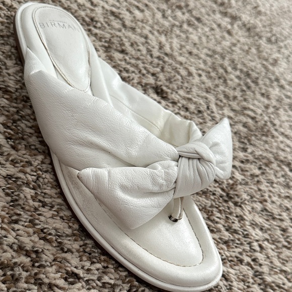 Alexandre Birman White Bow Sandals - Picture 3 of 3